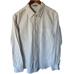 Old Navy Brand Vintage Fit Dress Shirt Men's Size L Long Sleeve Collared Pocket